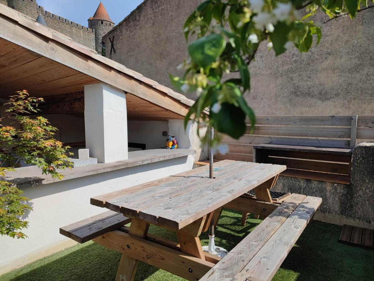 La Terrasse Du Temps Jadis Villa Carcassonne Ngoại thất bức ảnh
