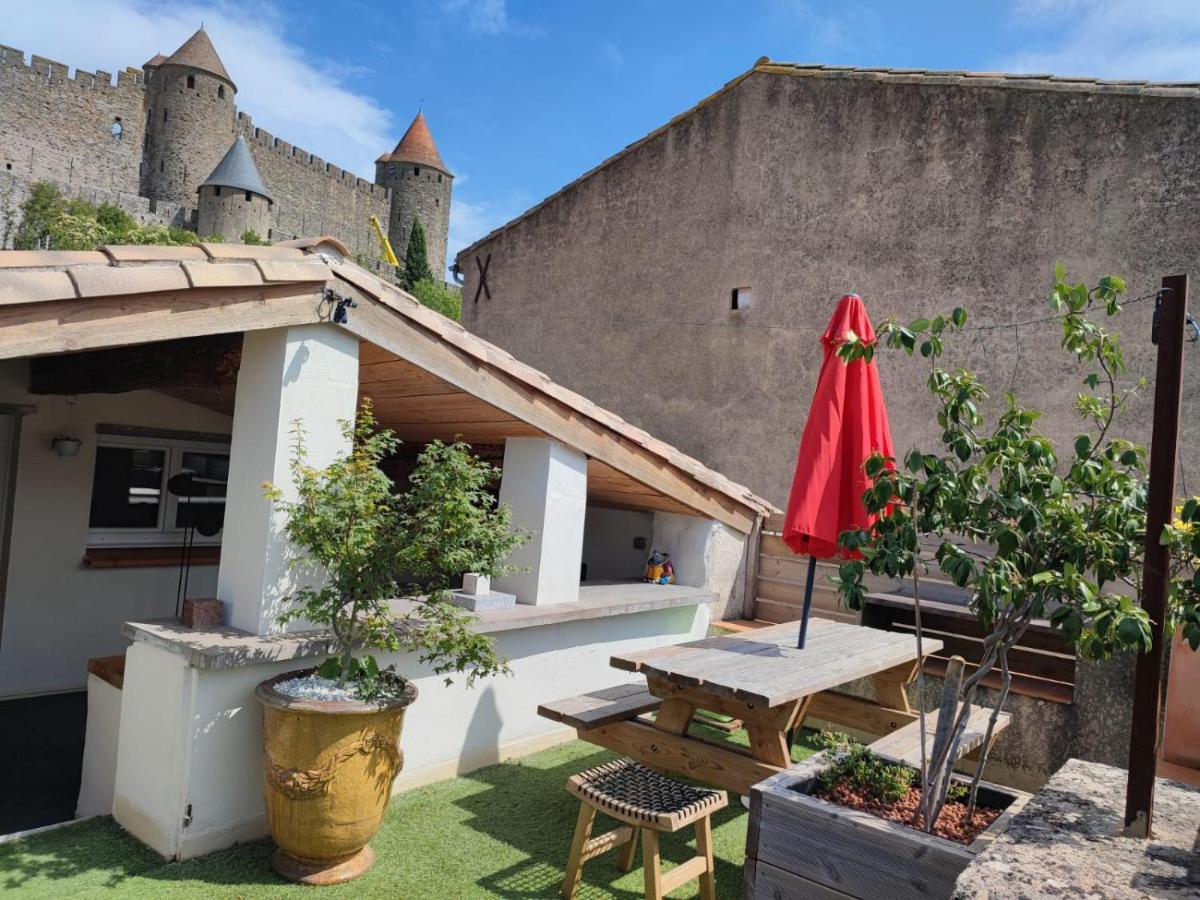 La Terrasse Du Temps Jadis Villa Carcassonne Ngoại thất bức ảnh